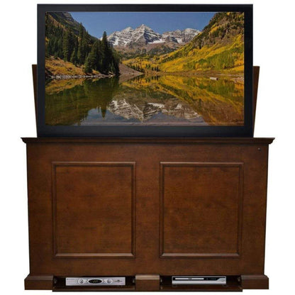 Touchstone Grand Elevate Espresso Smart TV Lift Cabinet for 65" Flat Screen TVs With Whisper Lift II Pro w/Swivel