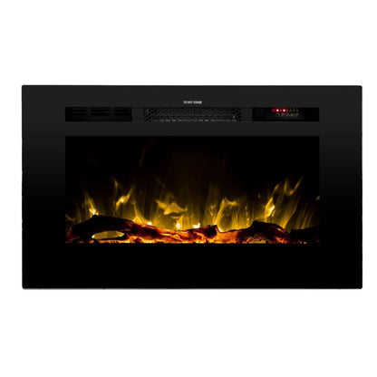 Touchstone Sideline 28" Flush Mount Electric Fireplace