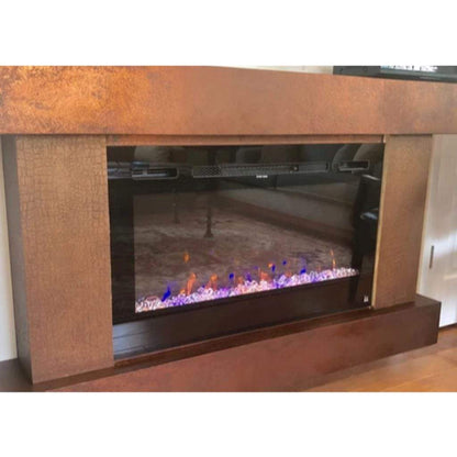 Touchstone Sideline 36" Vent-Free Recessed Smart Electric Fireplace
