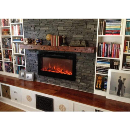 Touchstone Sideline 36" Vent-Free Recessed Smart Electric Fireplace