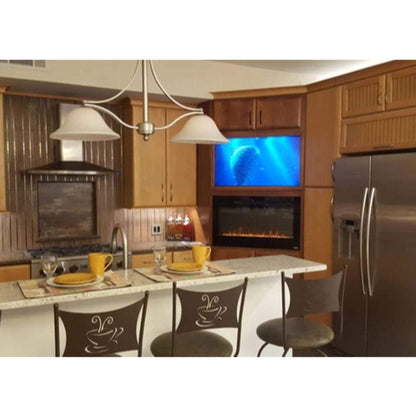 Touchstone Sideline 36" Vent-Free Recessed Smart Electric Fireplace