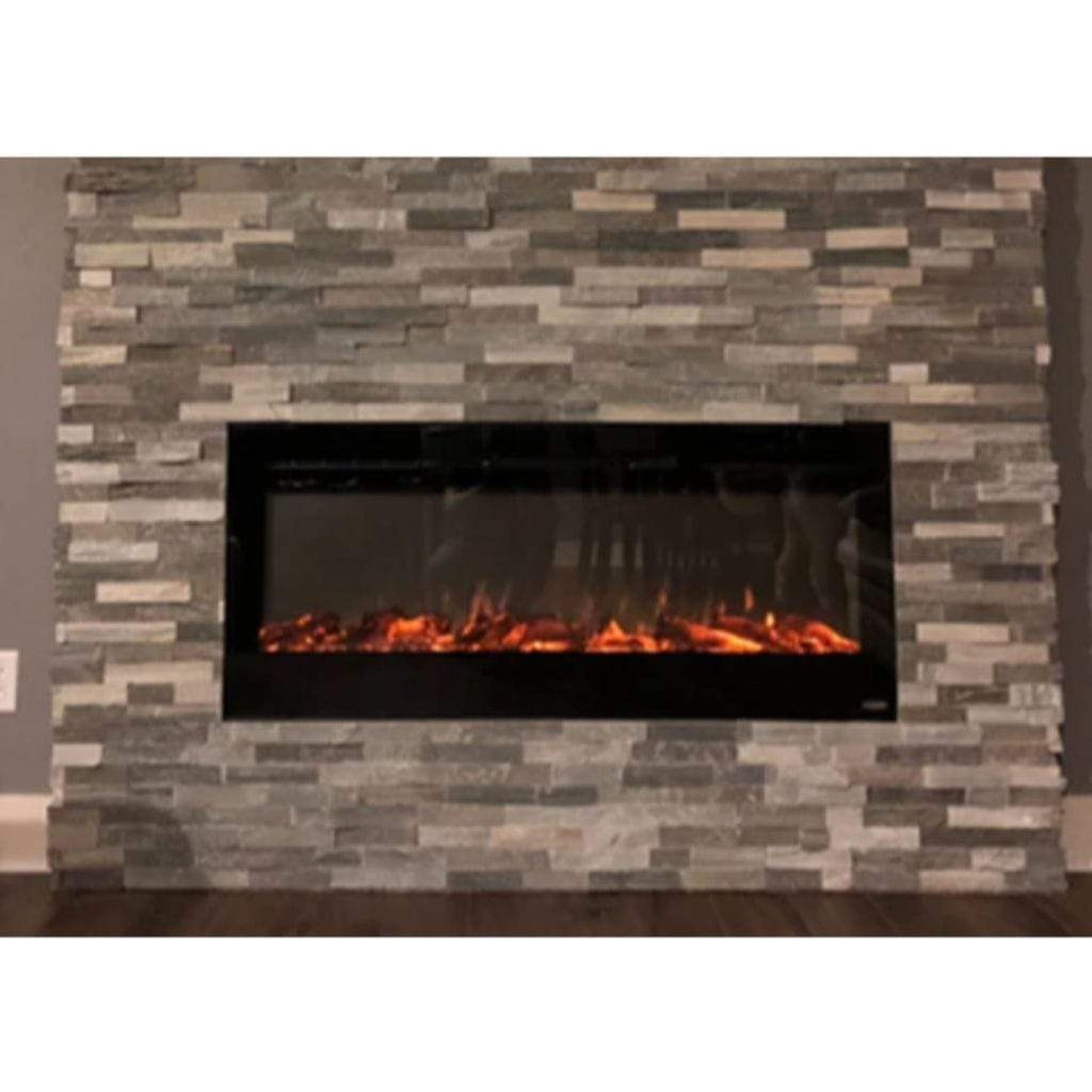 Touchstone Sideline 36" Vent-Free Recessed Smart Electric Fireplace