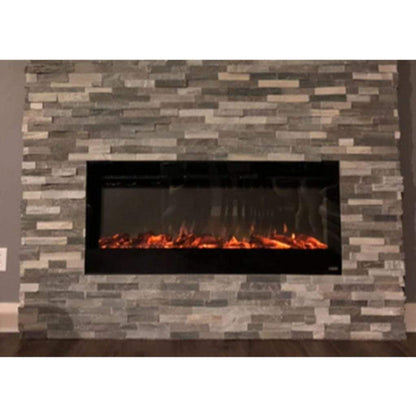Touchstone Sideline 36" Vent-Free Recessed Smart Electric Fireplace