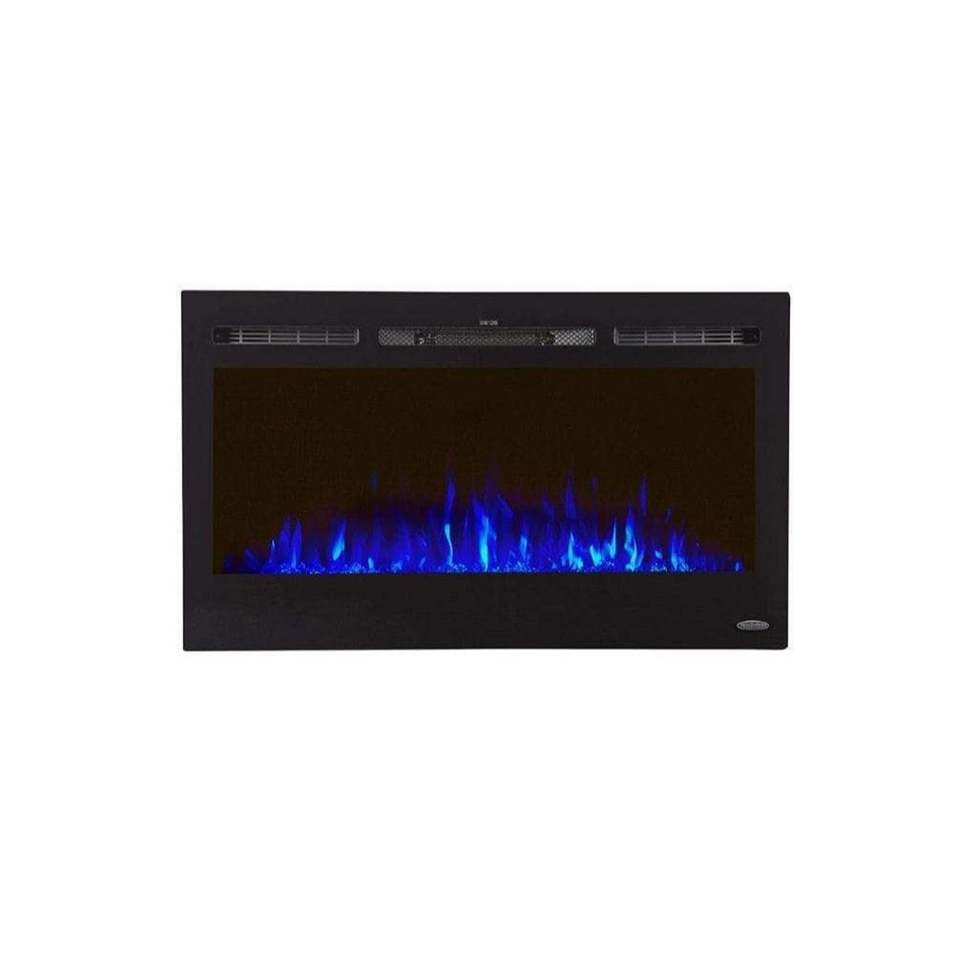 Touchstone Sideline 36" Vent-Free Recessed Smart Electric Fireplace