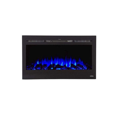 Touchstone Sideline 36" Vent-Free Recessed Smart Electric Fireplace