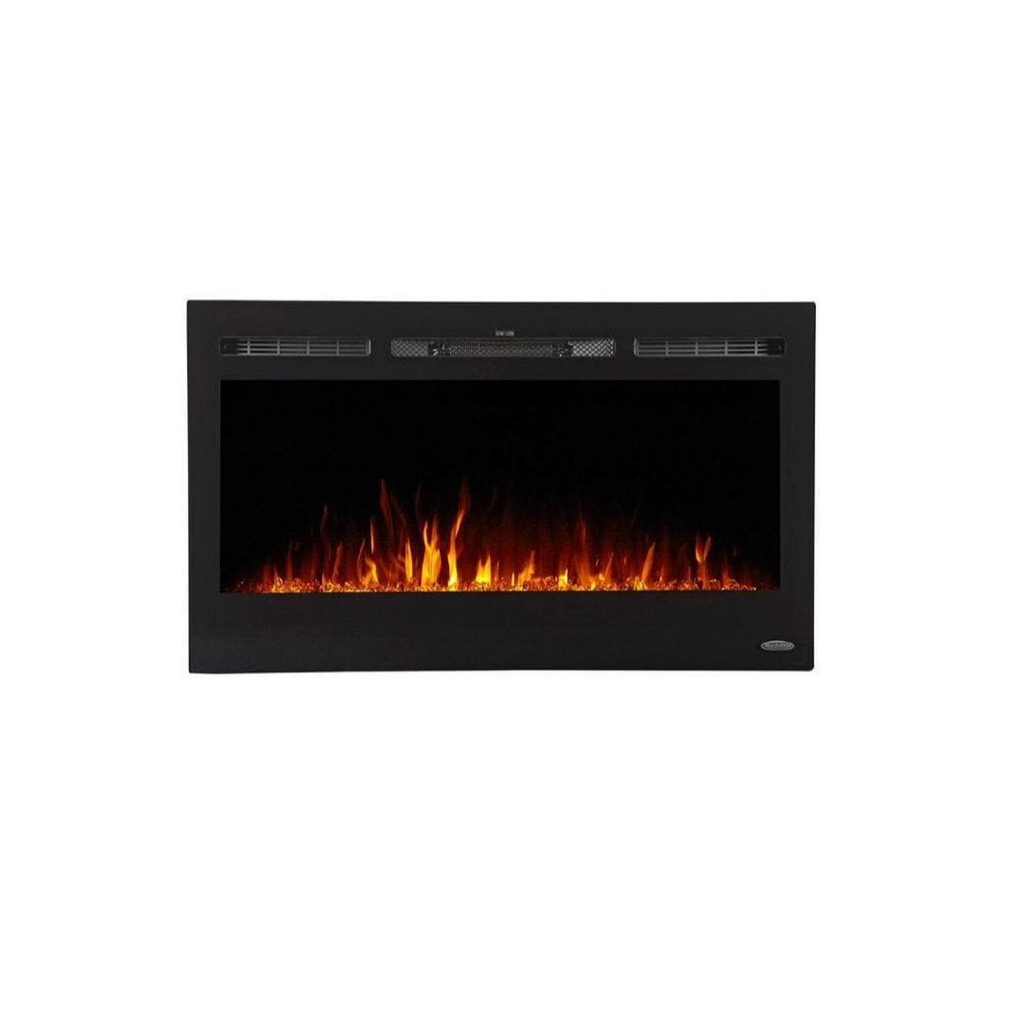 Touchstone Sideline 36" Vent-Free Recessed Smart Electric Fireplace