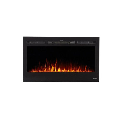 Touchstone Sideline 36" Vent-Free Recessed Smart Electric Fireplace