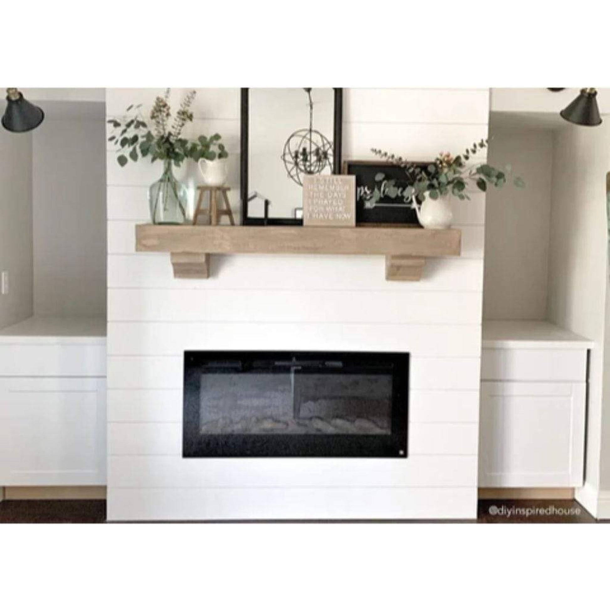 Touchstone Sideline 45" Recessed Smart Electric Fireplace