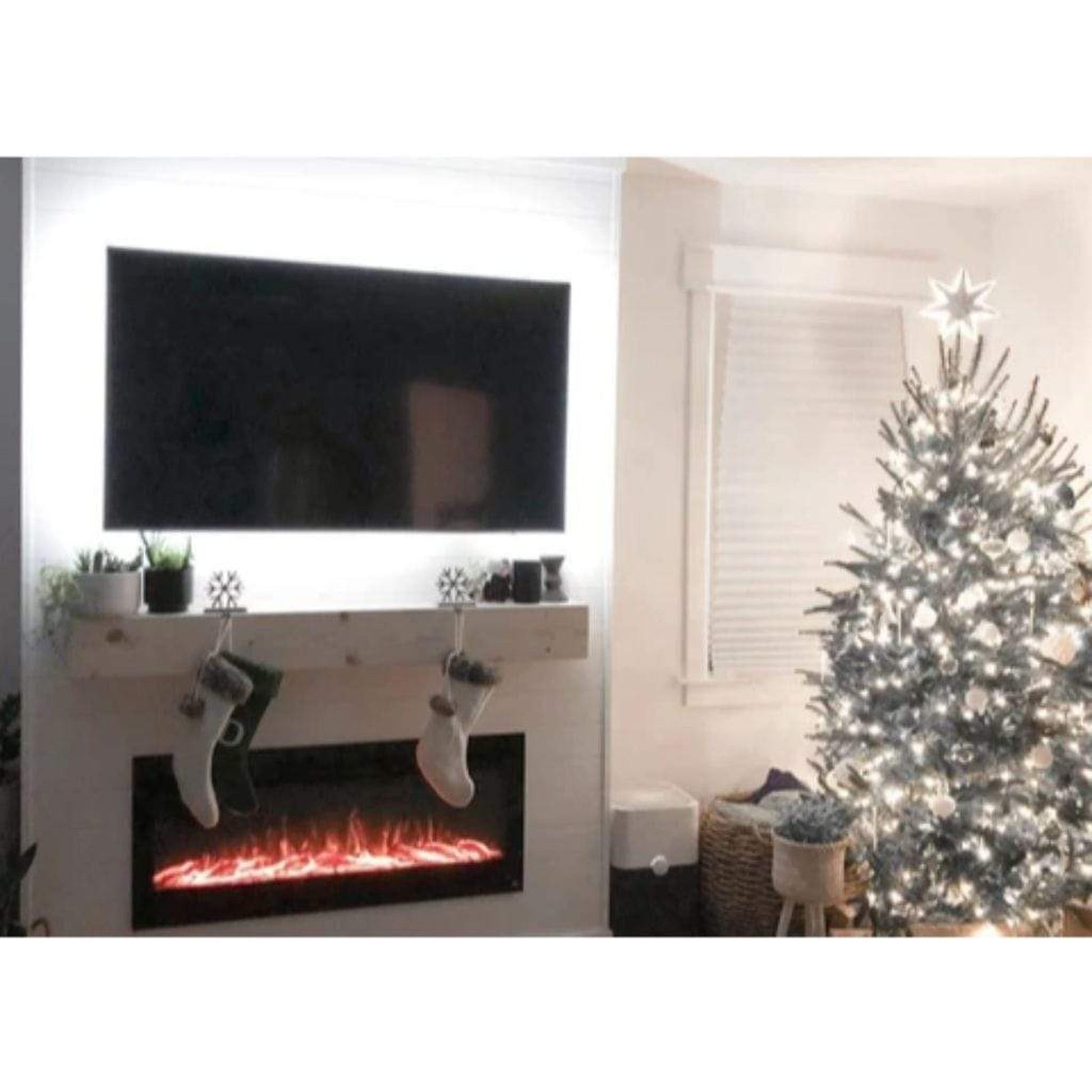 Touchstone Sideline 45" Recessed Smart Electric Fireplace