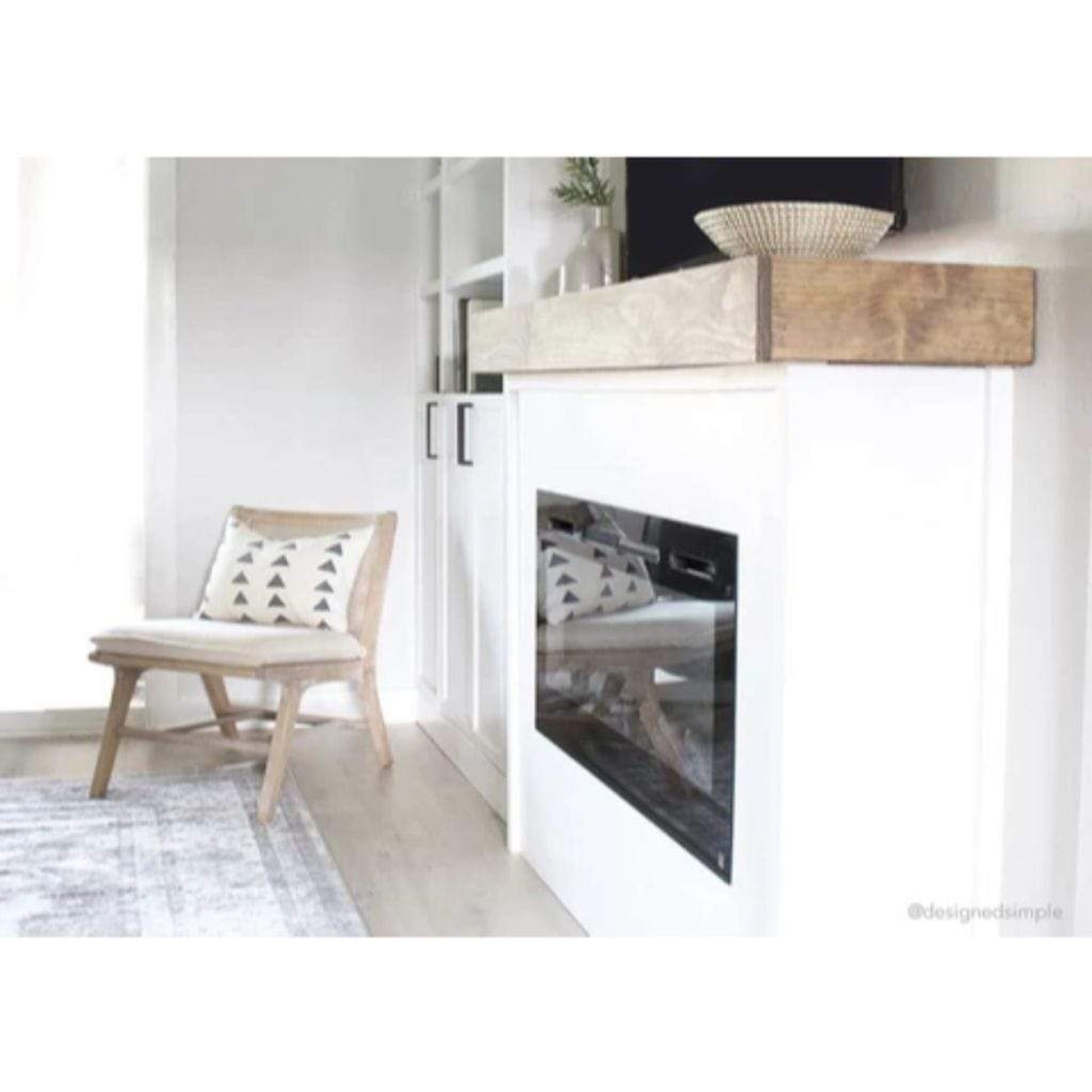 Touchstone Sideline 45" Recessed Smart Electric Fireplace