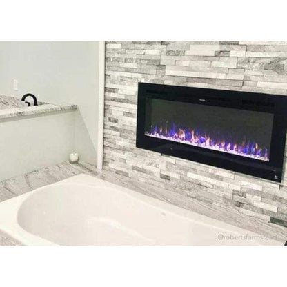 Touchstone Sideline 50" Flush Mount Electric Fireplace