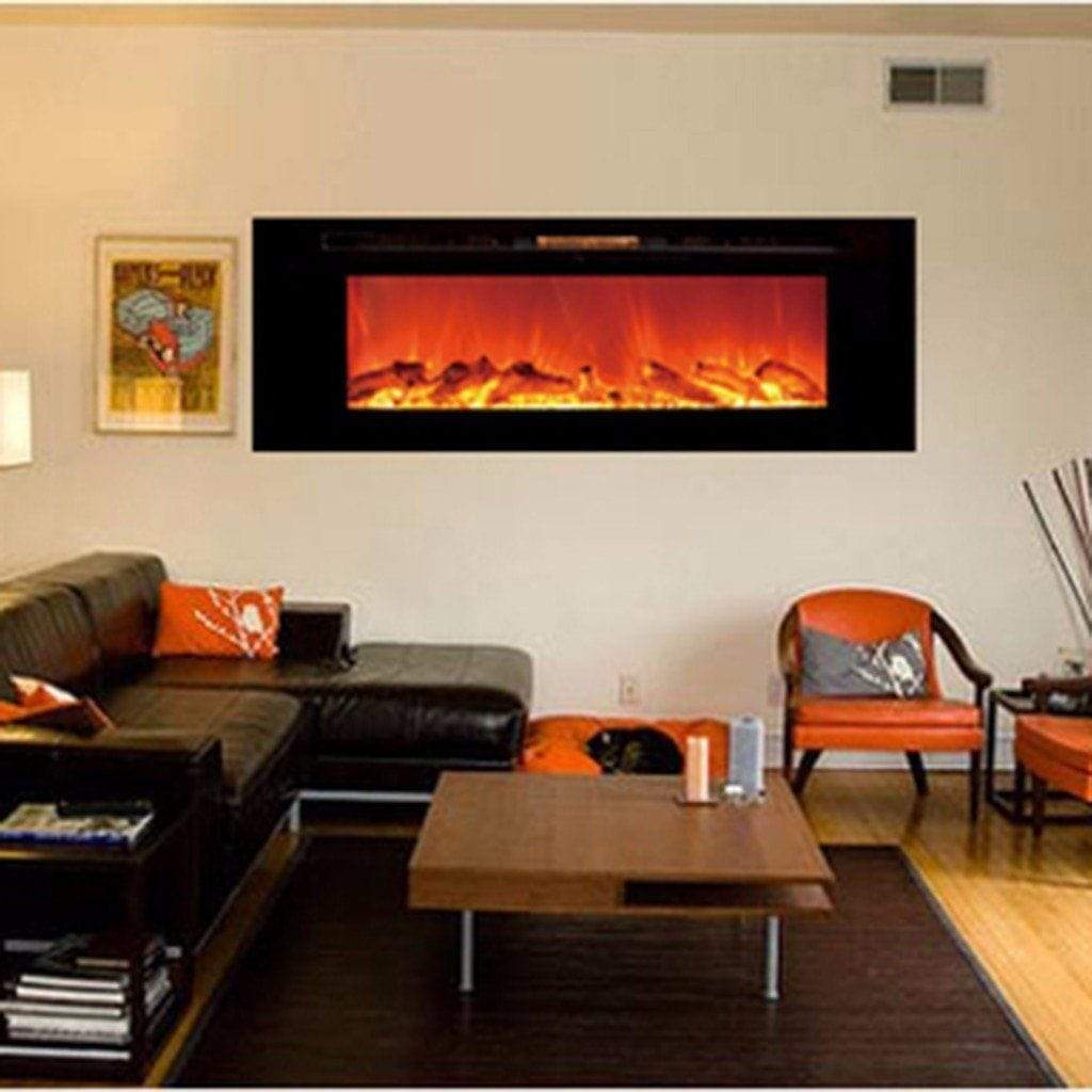 Touchstone Sideline 60" Flush Mount Electric Fireplace