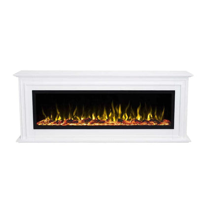 Touchstone Sideline Elite 50" Smart Electric Fireplace with Surround Mantel