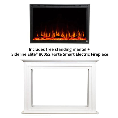 Touchstone Sideline Elite Forte 40" Smart Electric Fireplace with Surround Mantel