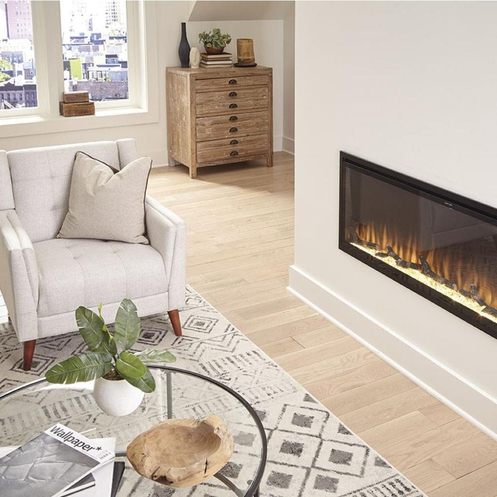 Touchstone Sideline Elite Smart 100" WiFi-Enabled Recessed Electric Fireplace (Alexa/Google Compatible)