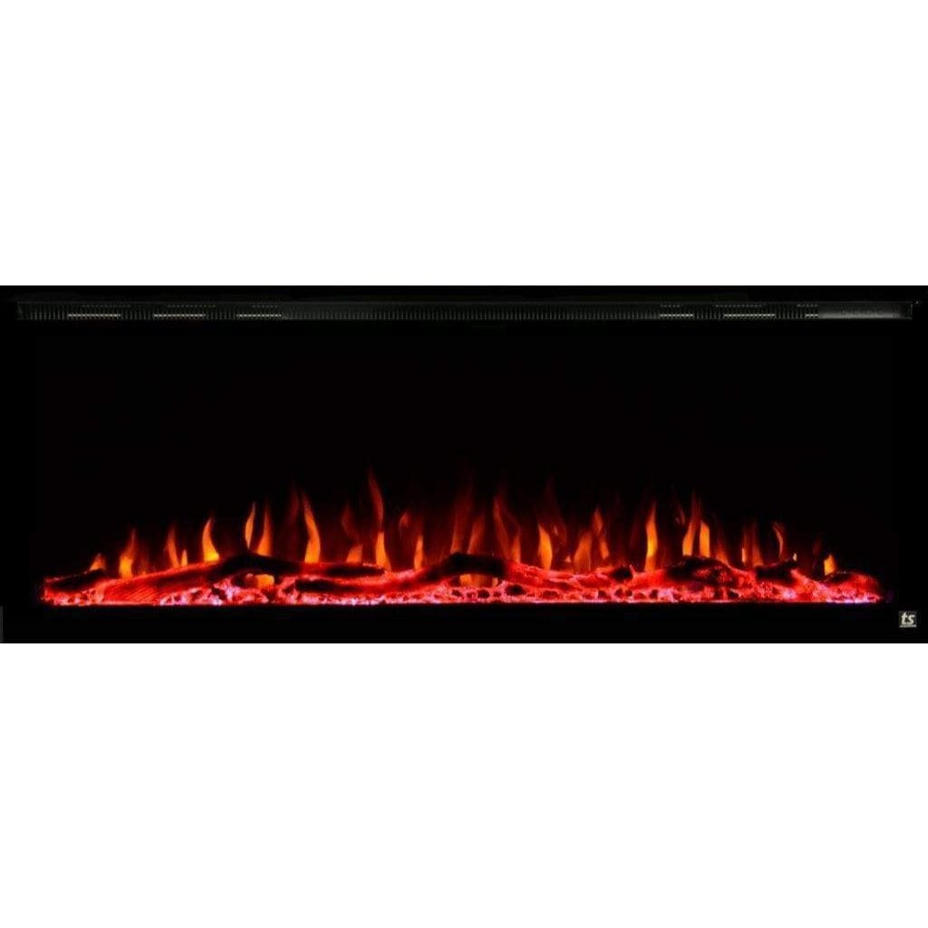 Touchstone Sideline Elite Smart 50" WiFi-Enabled Recessed Electric Fireplace (Alexa/Google Compatible)