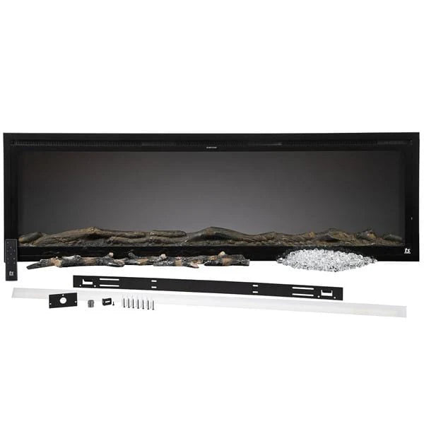 Touchstone Sideline Elite Smart 50" WiFi-Enabled Recessed Electric Fireplace (Alexa/Google Compatible)