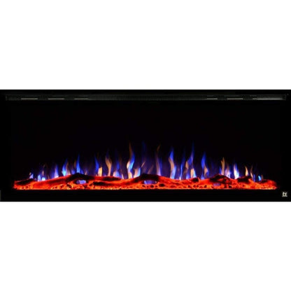 Touchstone Sideline Elite Smart 72" WiFi-Enabled Recessed Electric Fireplace (Alexa/Google Compatible)