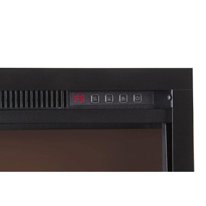 Touchstone Sideline Elite Smart 84" WiFi-Enabled Recessed Electric Fireplace (Alexa/Google Compatible)