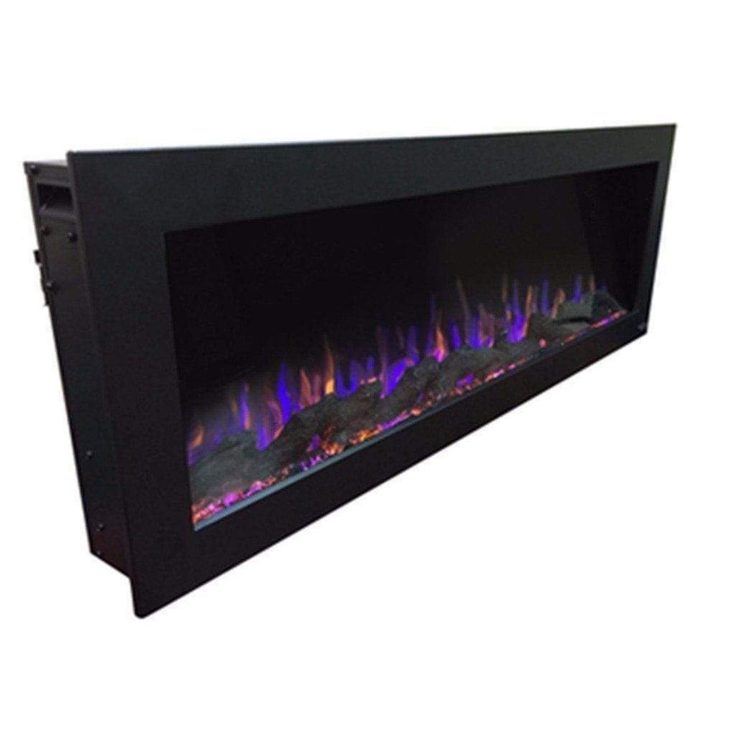 Touchstone Sideline 50" Outdoor Recessed/Wall Mounted Electric Fireplace (No Heat)