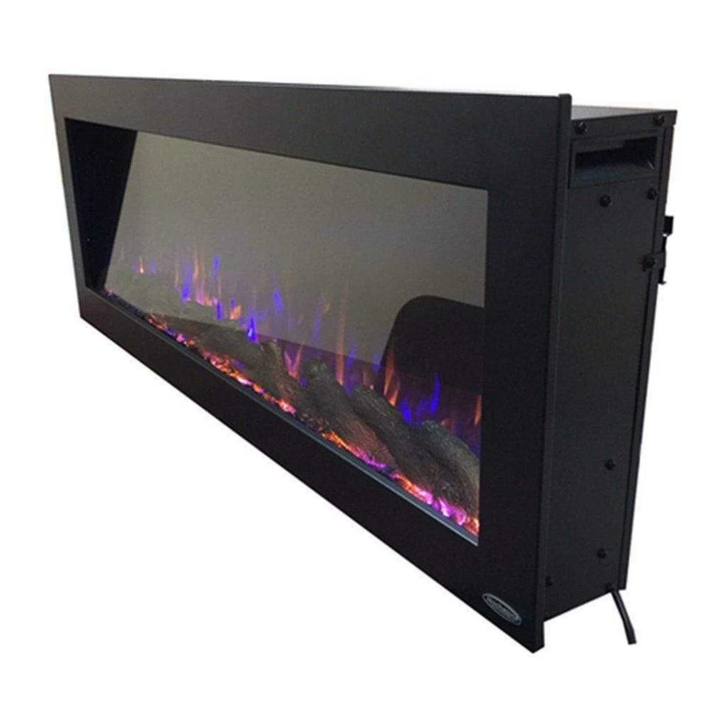 Touchstone Sideline 50" Outdoor Recessed/Wall Mounted Electric Fireplace (No Heat)