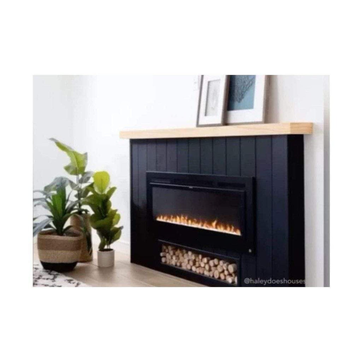 Touchstone Sideline Steel 50" Flush Mount Fireplace