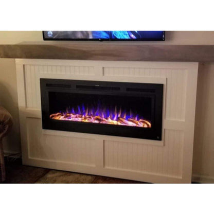 Touchstone Sideline Steel 50" Flush Mount Fireplace