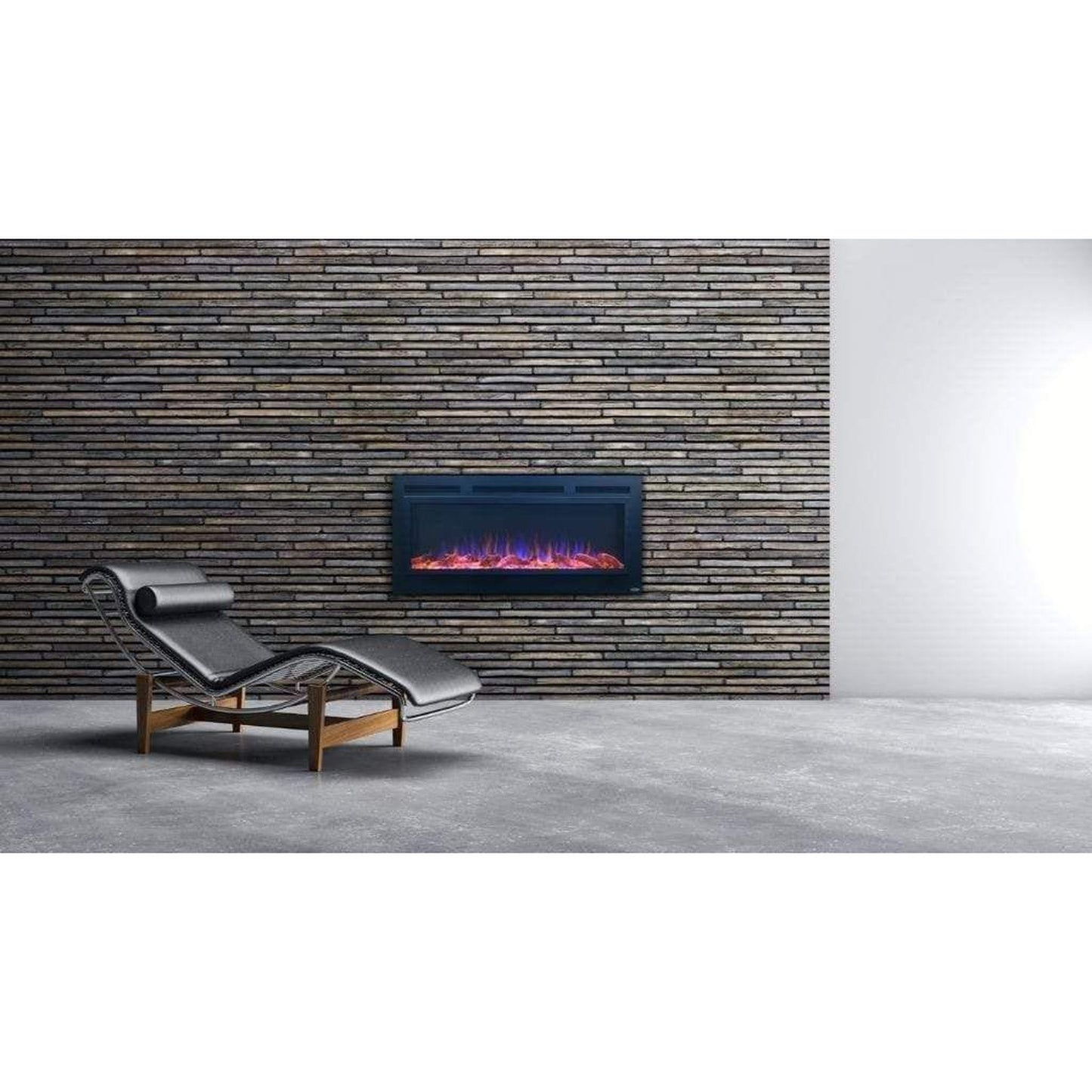 Touchstone Sideline Steel 50" Flush Mount Fireplace