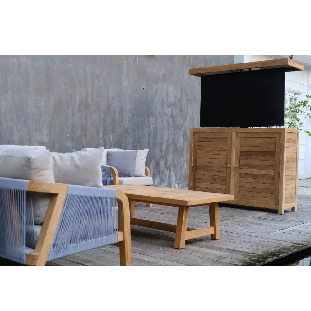 Touchstone TechTeak Outdoor Smart TV Lift Cabinet for TVs up to 55"