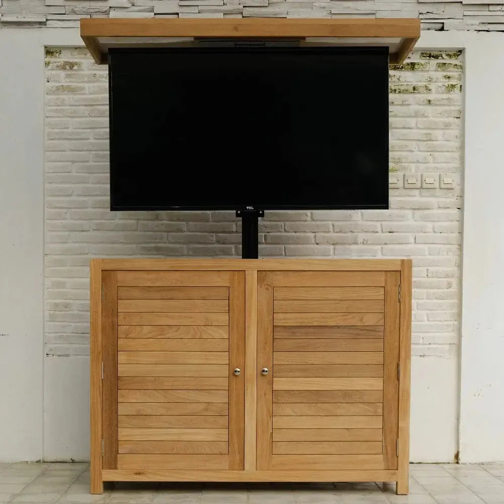 Touchstone TechTeak Outdoor Smart TV Lift Cabinet for TVs up to 55"