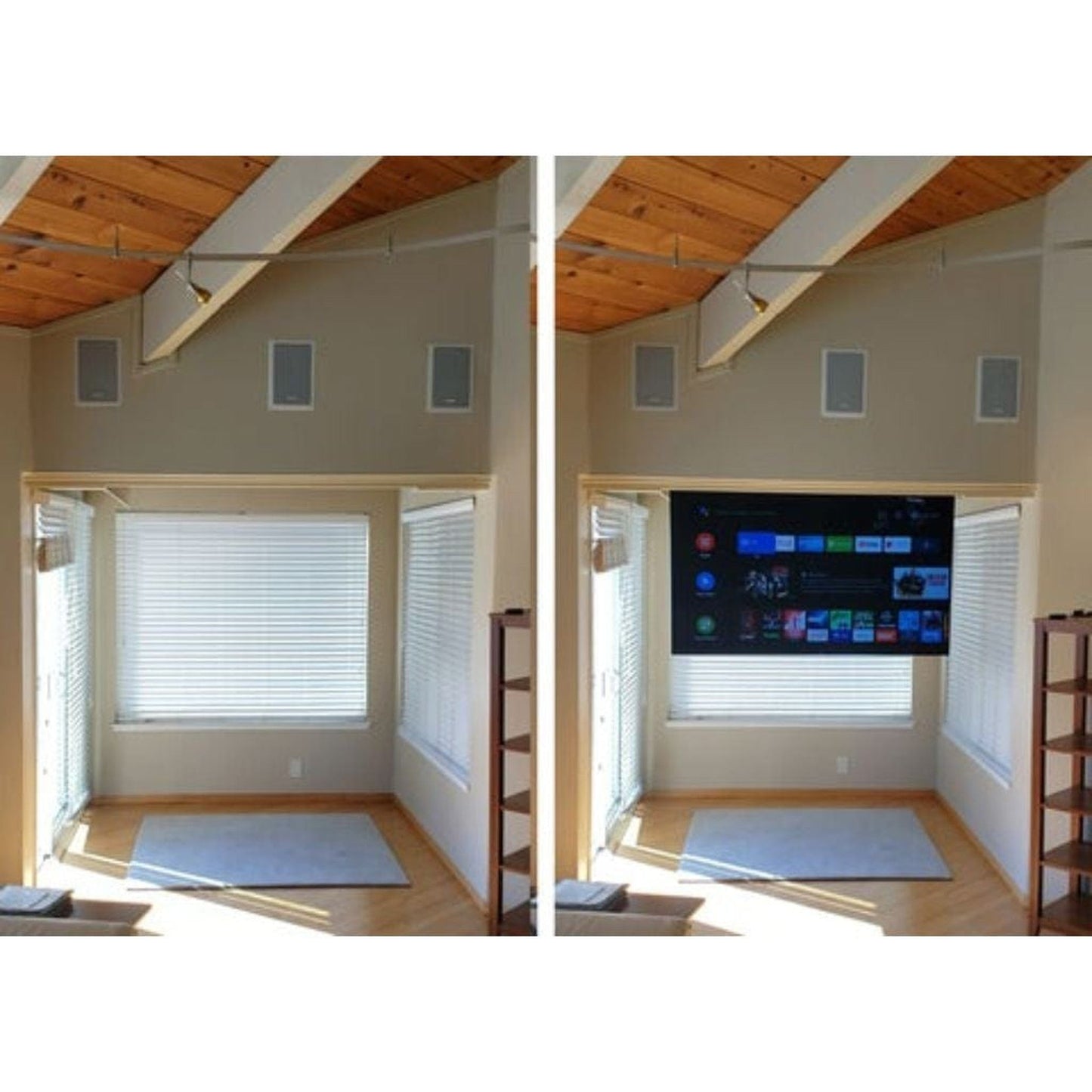 Touchstone Whisper Lift II PRO Advanced Smart Lift Mechanism for 65" Flat Screen TVs (36" travel)