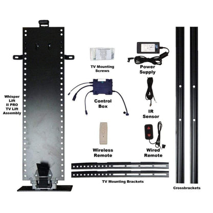 Touchstone Whisper Lift II PRO Advanced Smart Lift Mechanism for 65" Flat Screen TVs (36" travel)