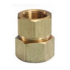 TracPipe AutoSnap 1/2" Brass Straight Female Snap On Fitting