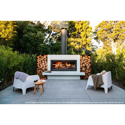 Trendz Outdoors Burton Wood Fireplace