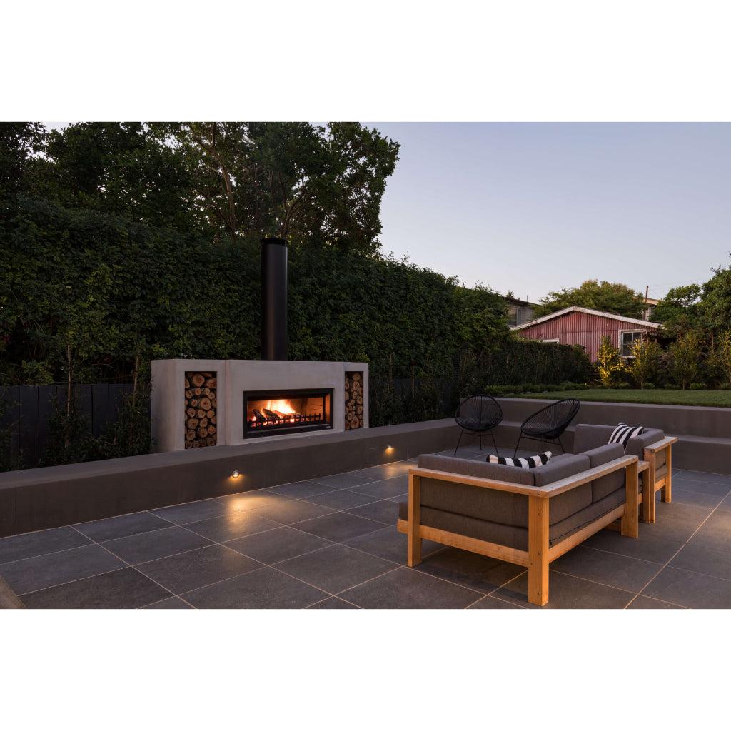 Trendz Outdoors Burton Wood Fireplace