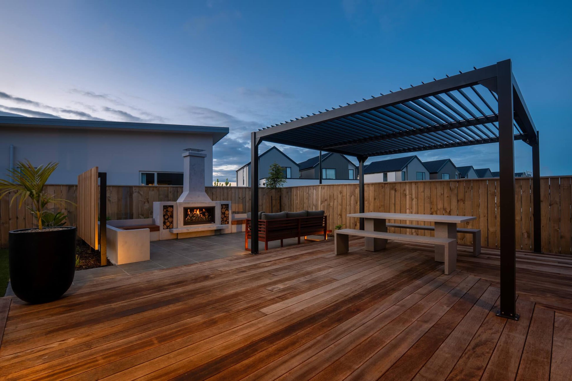 Trendz Outdoors Douglas Wood Fireplace