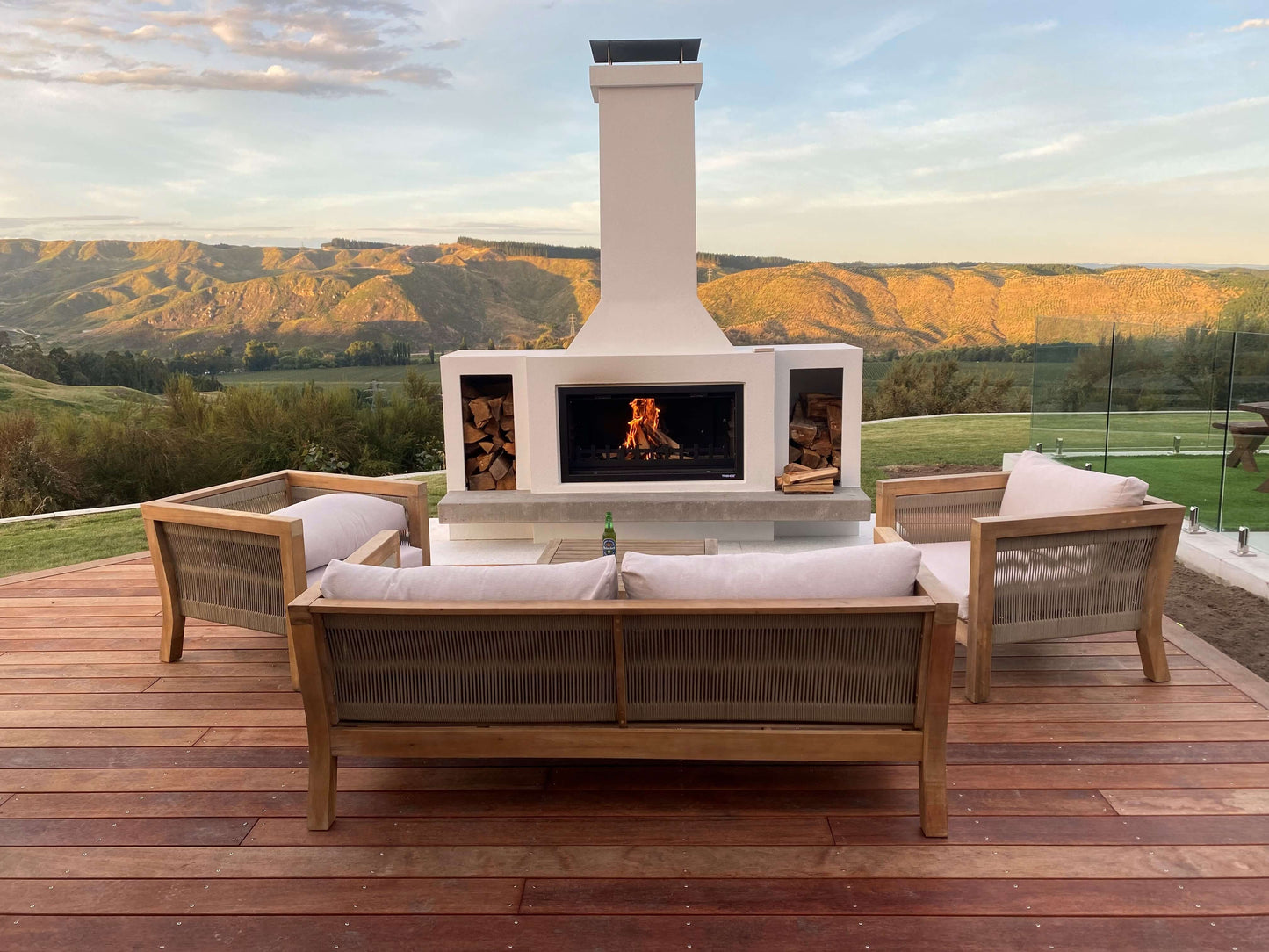 Trendz Outdoors Douglas Wood Fireplace