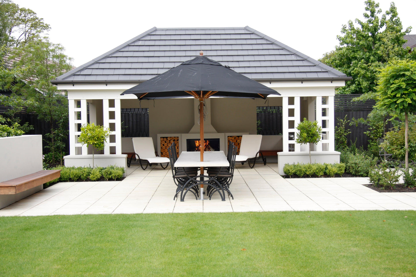 Trendz Outdoors Douglas Wood Fireplace