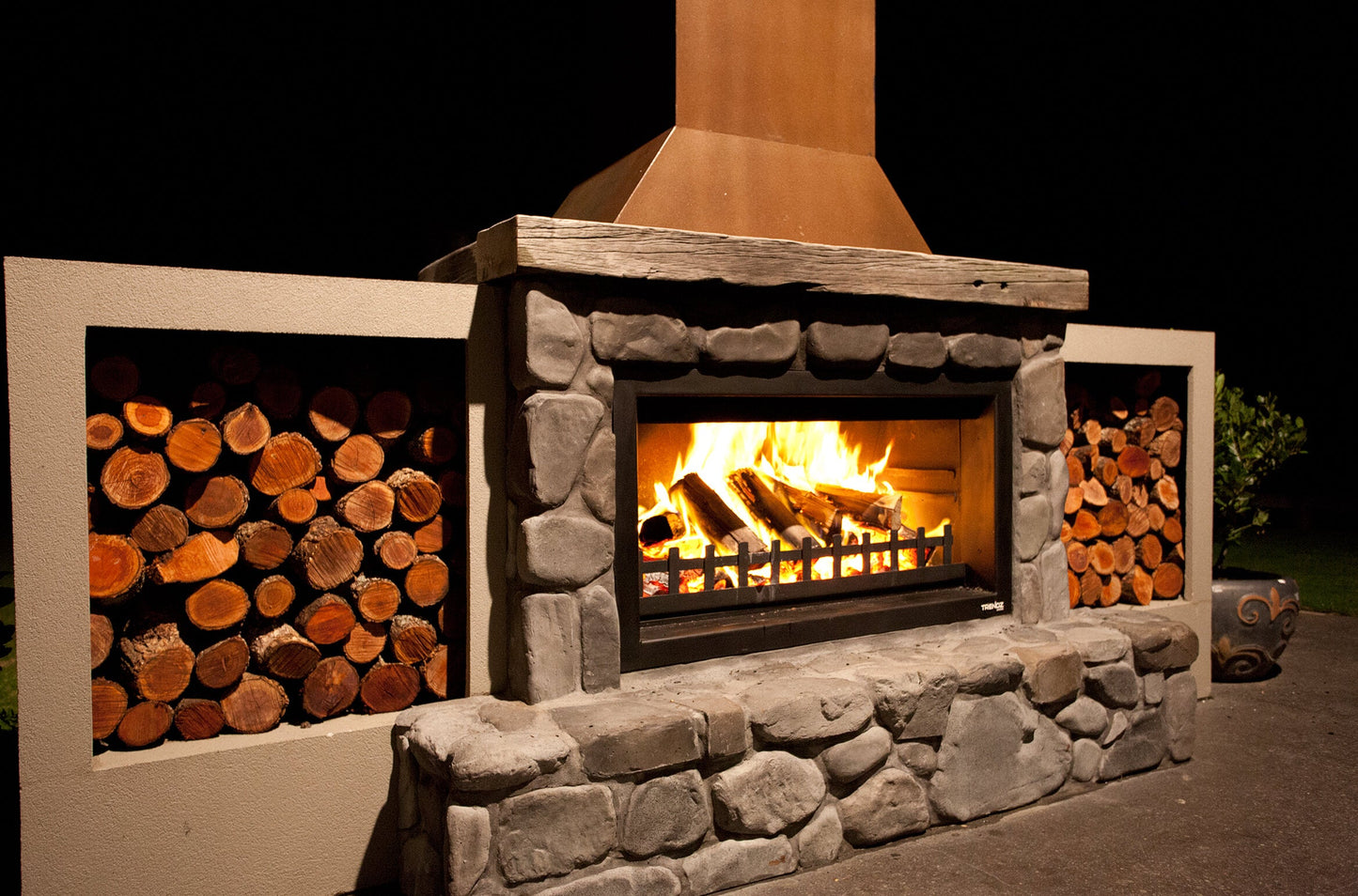 Trendz Outdoors Douglas Wood Fireplace
