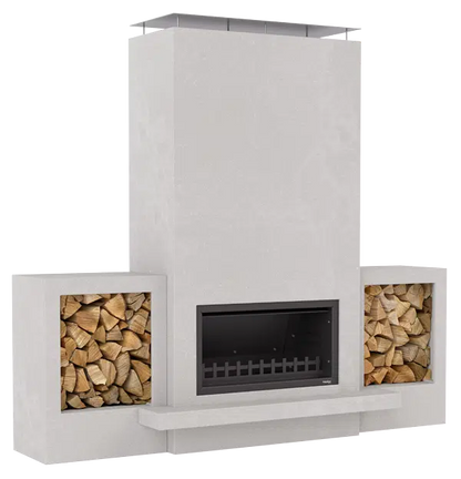 Trendz Outdoors Hudson Wood Fireplace