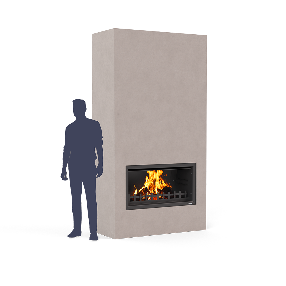 Trendz Outdoors Hudson Wood Fireplace