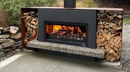 Trendz Outdoors Mini Burton Wood Fireplace
