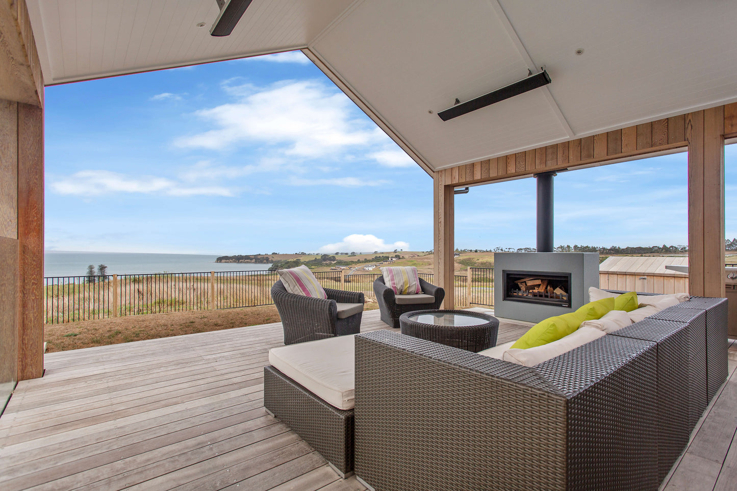 Trendz Outdoors Mini Burton Wood Fireplace