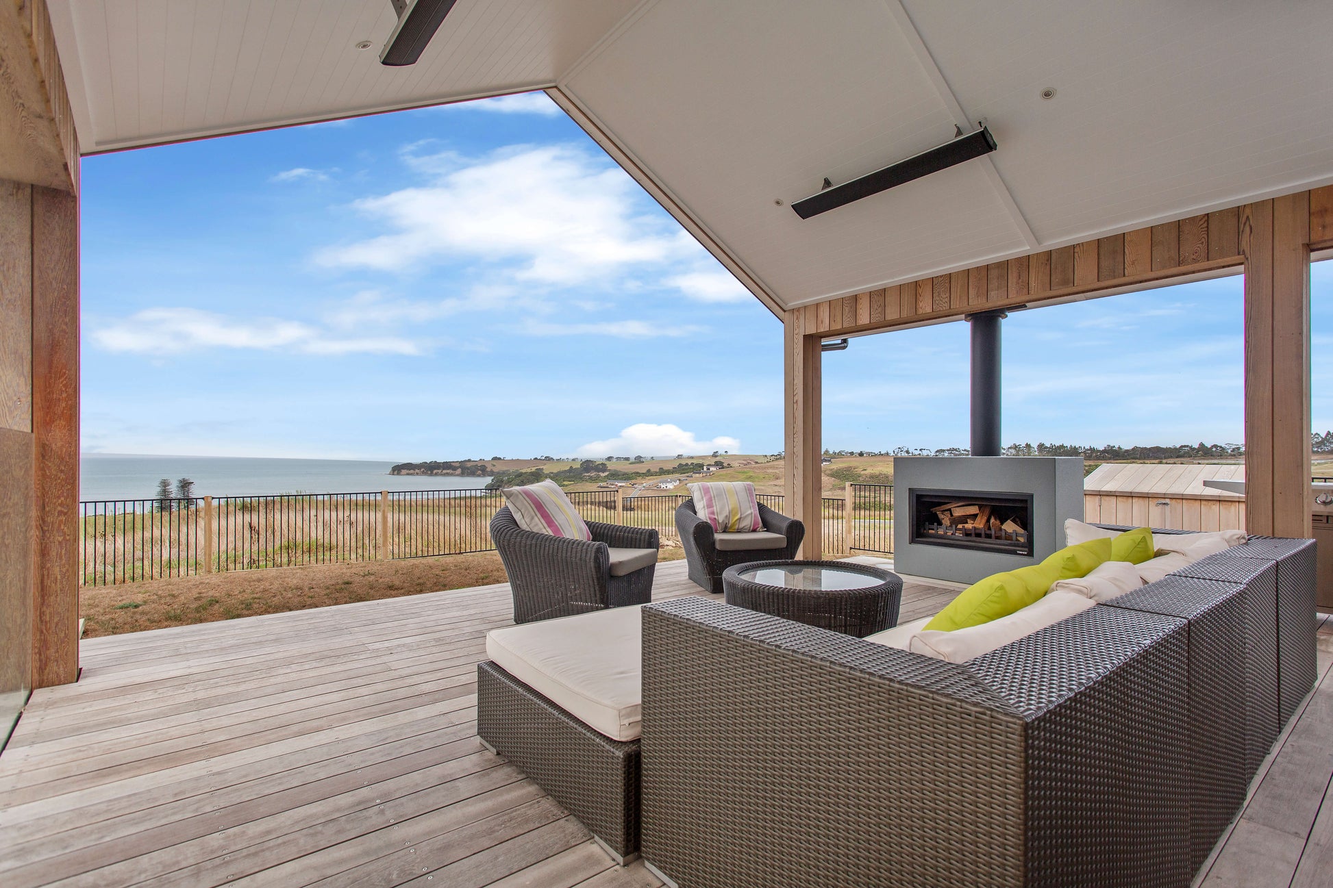 Trendz Outdoors Mini Burton Wood Fireplace