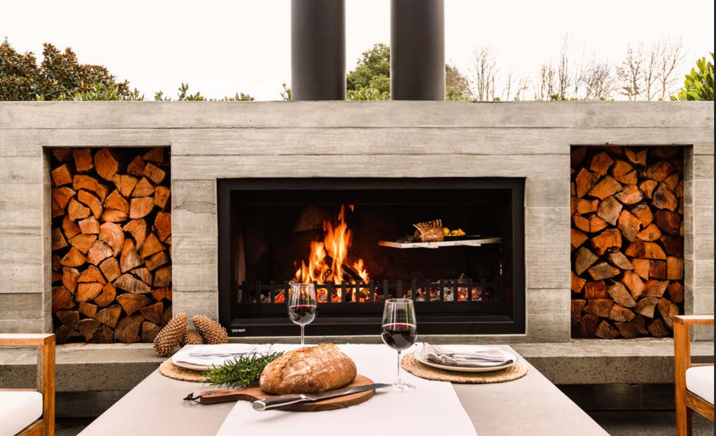 Trendz Outdoors Stainless Steel Swinging Cooking Grill