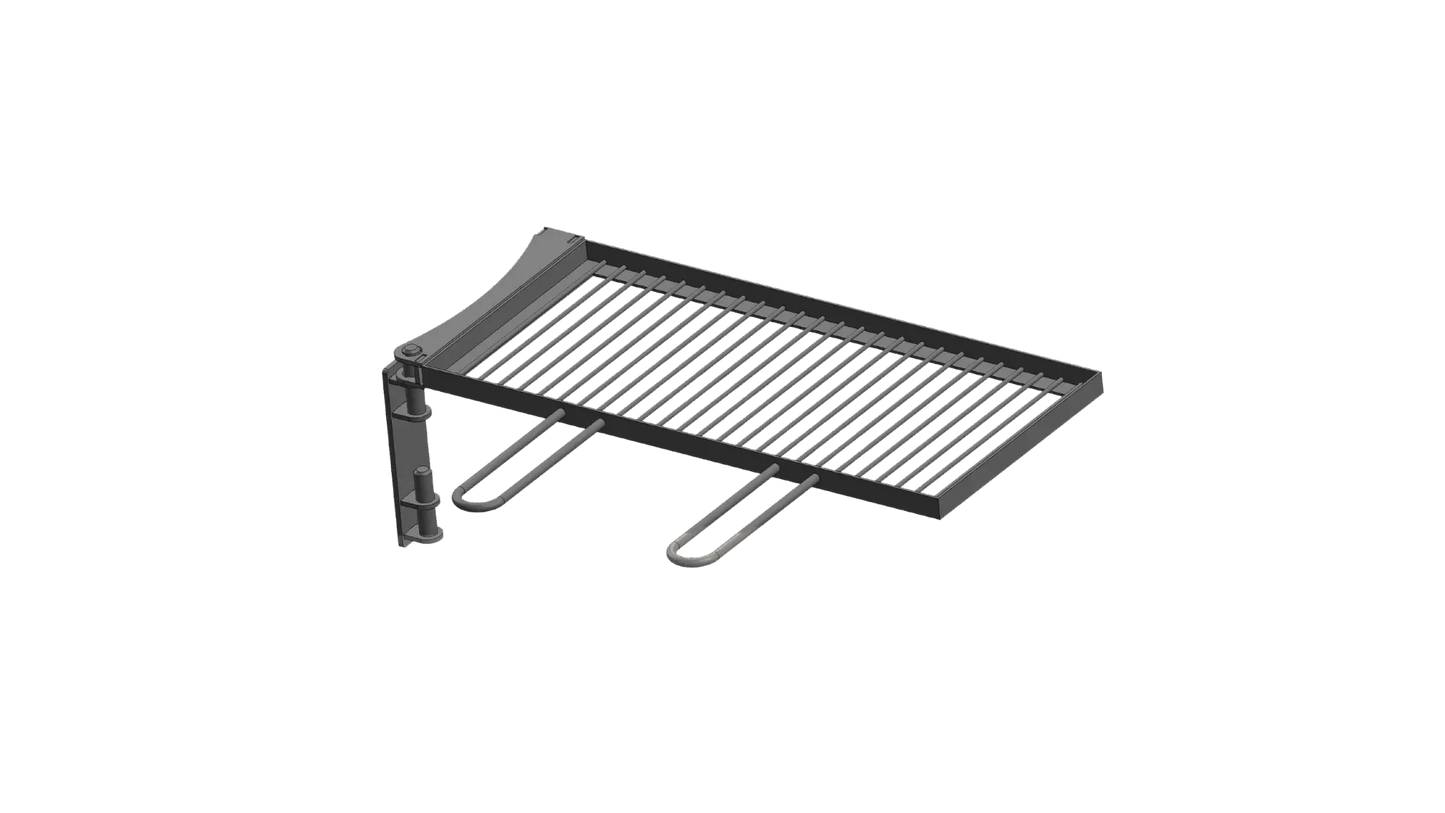 Trendz Outdoors Stainless Steel Swinging Cooking Grill