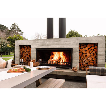 Trendz Outdoors Twin Peak Wood Fireplace