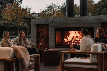 Trendz Outdoors Twin Peak Wood Fireplace