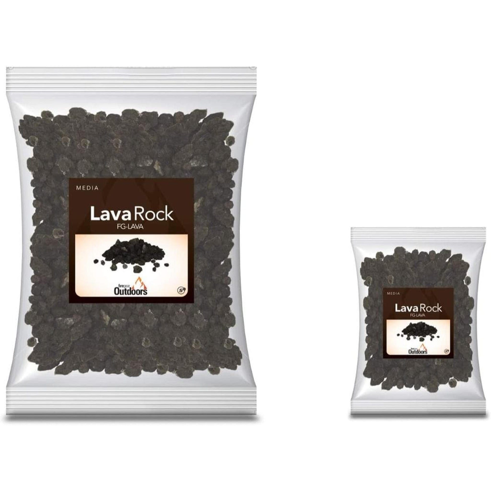 TrueFlame 40 lb Black Lava Rock