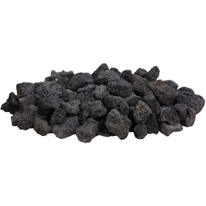 TrueFlame 40 lb Black Lava Rock